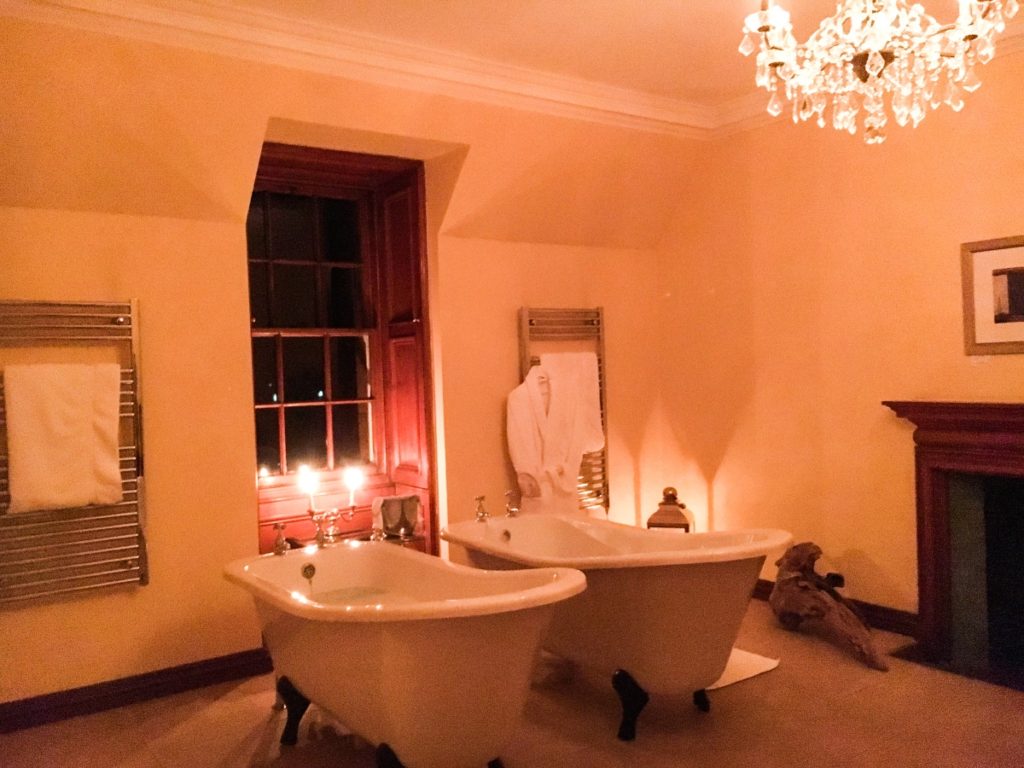 two bathtubs in bathroom at Glencoe house